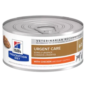 HILLS PD CAN/FEL A/D URGENT CARE LATA 156G